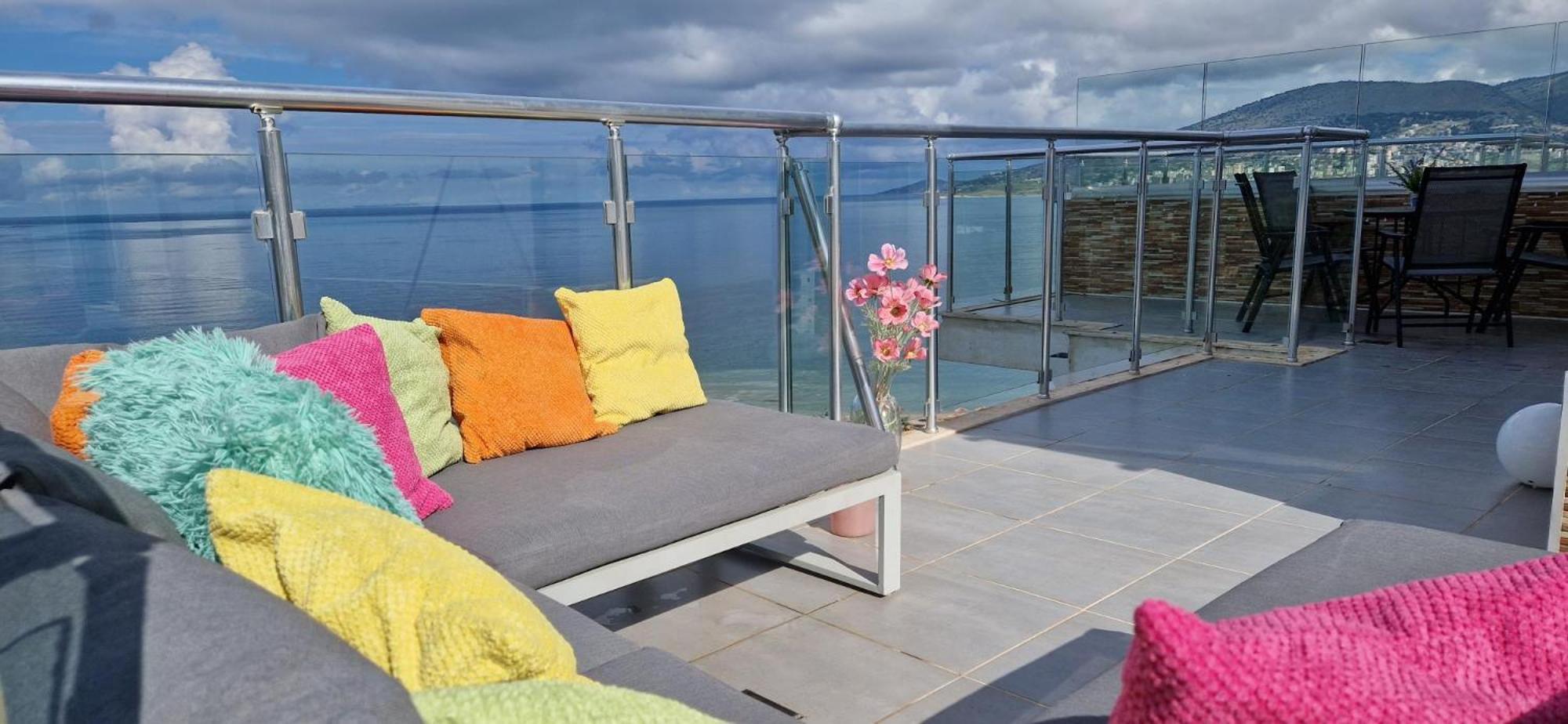 Sadet'S Penthouse Saranda Apartment ภายนอก รูปภาพ