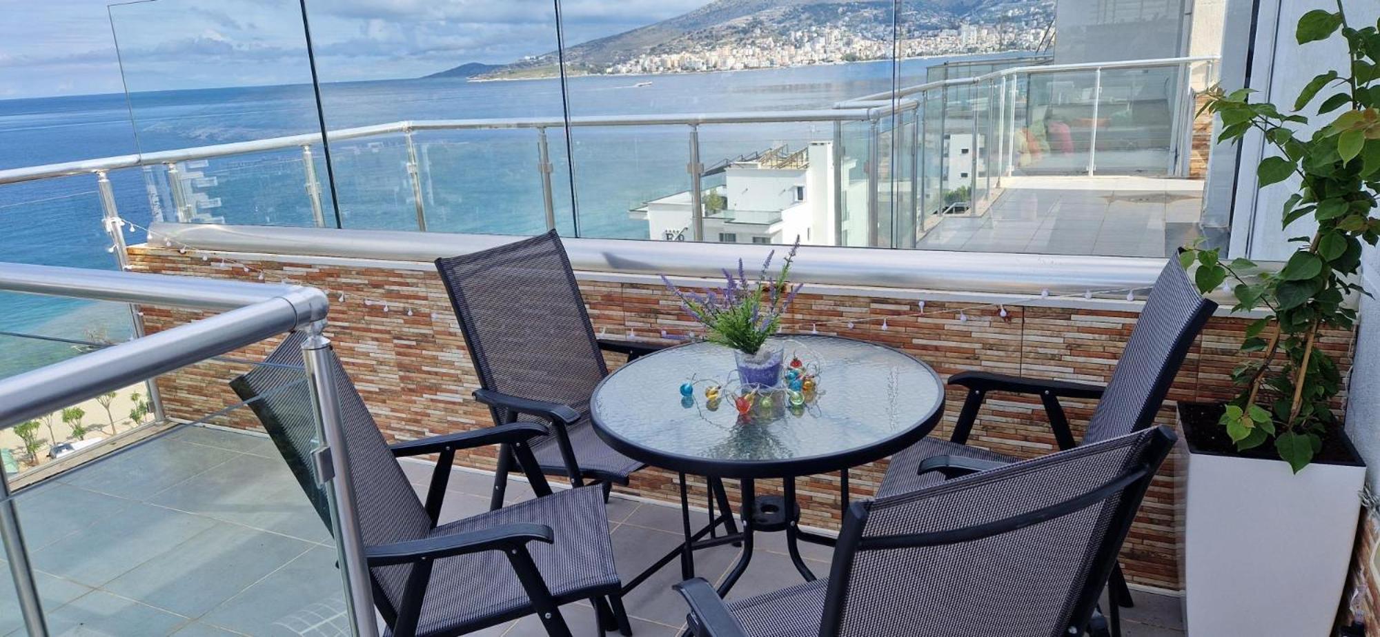 Sadet'S Penthouse Saranda Apartment ภายนอก รูปภาพ