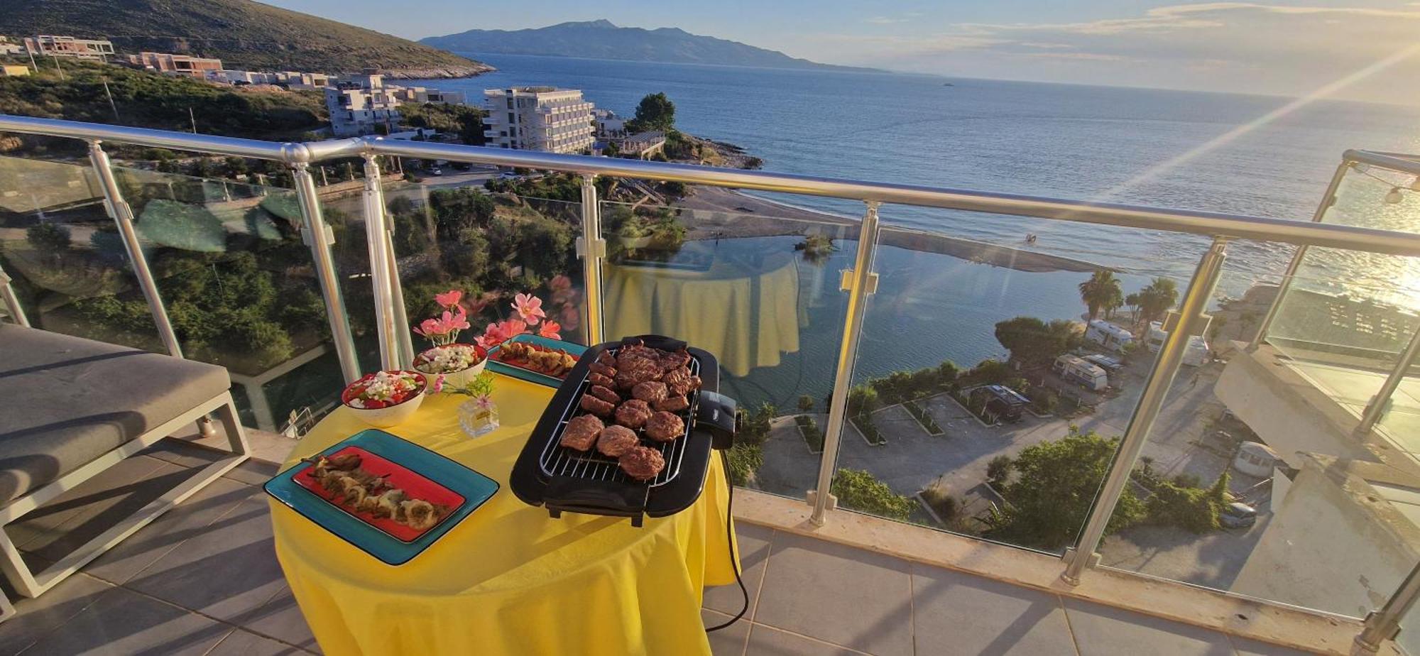 Sadet'S Penthouse Saranda Apartment ภายนอก รูปภาพ
