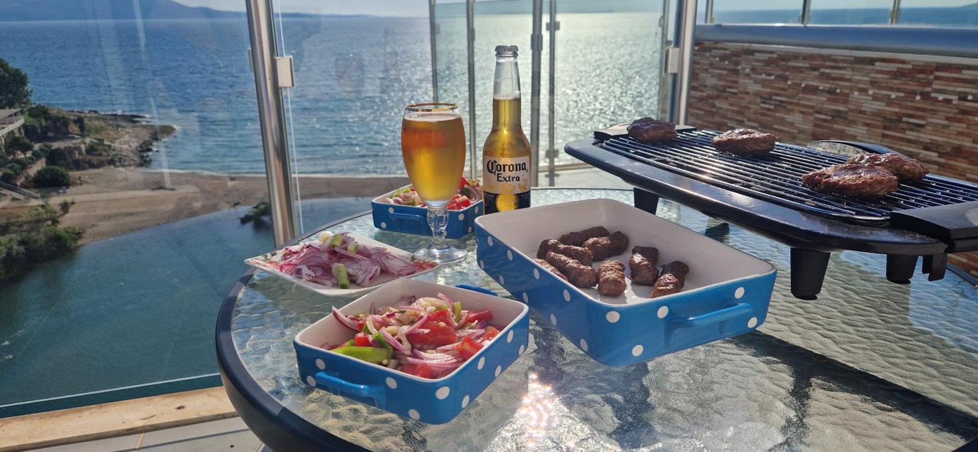 Sadet'S Penthouse Saranda Apartment ภายนอก รูปภาพ